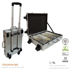Traveling Suitcase Quartz Surface Stone Sample Display Box