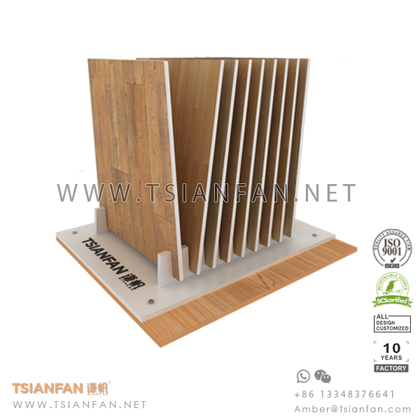 Wooden Floor Tile Display Stand