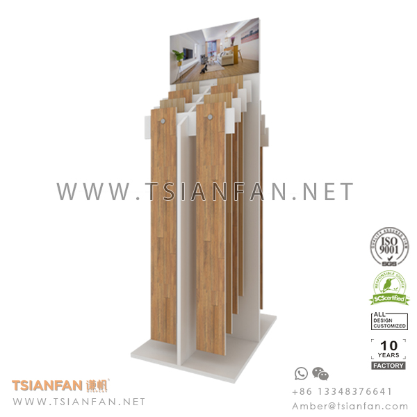 Wooden Floor Tile  Sample Display