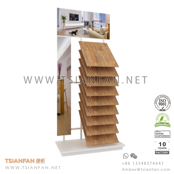 Waterfall Wooden Flooring Tile Display