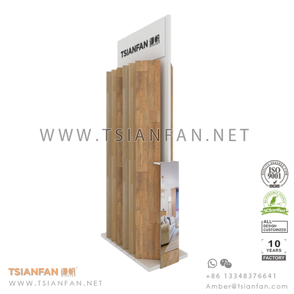 Wood Flooring Tile Display Exhibition Rack