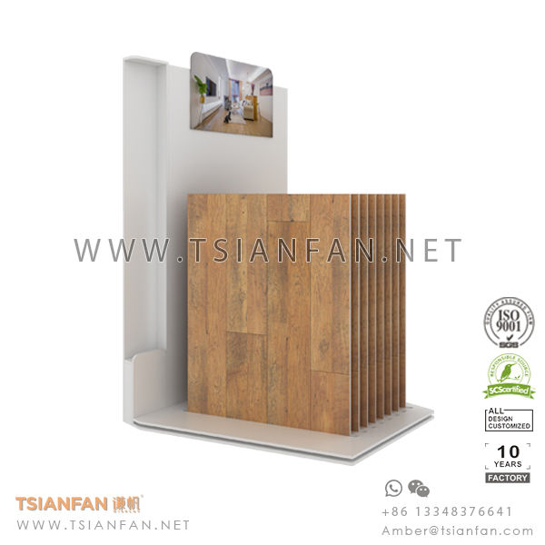 Wood Flooring Tile Exhibition Display Stand