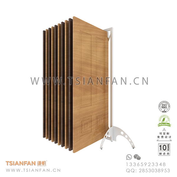 Wing Ceramic Flooring Tile Sample Showroom Display Rack