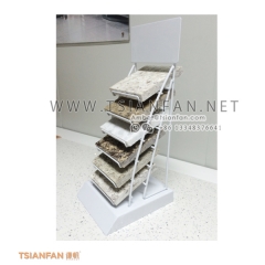 Marble Stone Sample and Granite Table Display Rack for Marketing