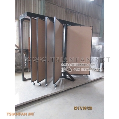 Wing Tile Display System for Showroom, Ceramic Tile Display Rack