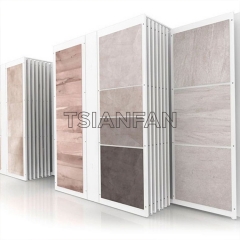 Vertical Push Pull Floor Tiles Display Stand,ceramic Tile Display