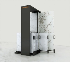 Sliding Display Stands For Displaying Textured Tiles