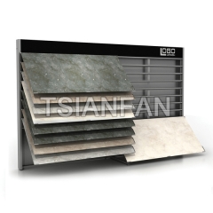 Horizontal Sliding Ceramic Tile Slab Display Stand