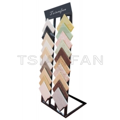 SRL113-Stone floor display rack displays supermarket sales products