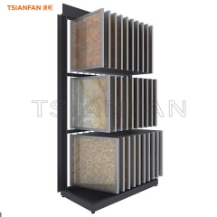 CF010-wing display tile racks exhibition hall