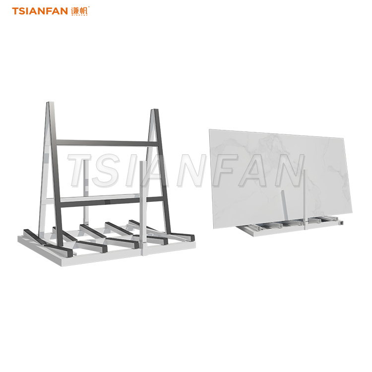 Artificial marble large board rack line display rack outdoor display rack